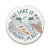 Lakeside Days Car Coaster