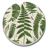 Natural Ferns Car Coaster