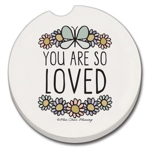 So Loved Car Coaster