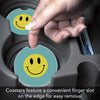 Smile More Car Coaster