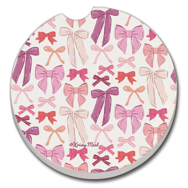 Mixed Bows Car Coaster
