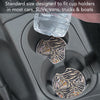 Zebra Butterflies Car Coaster