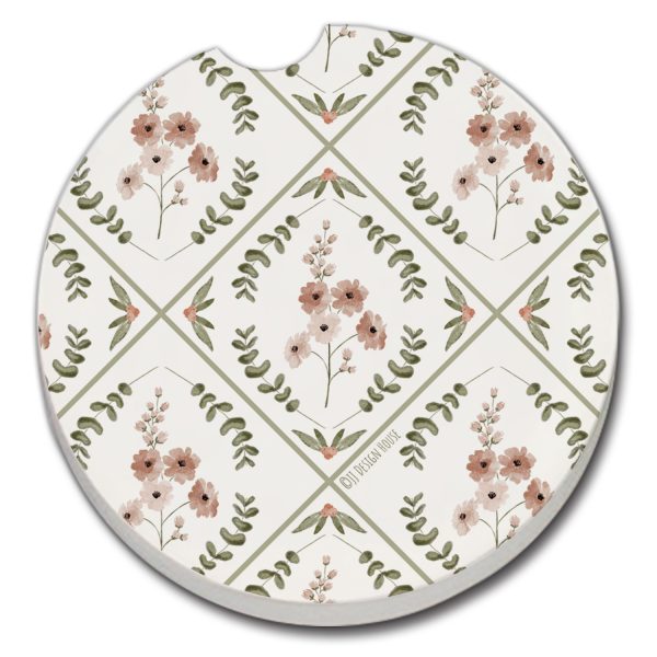 Wildflower Geo Car Coaster