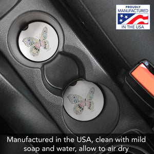 From Nature Butterfly Car Coaster