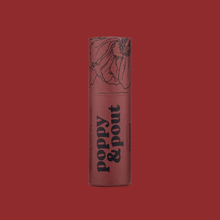 Cinnamint Poppy & Pout Lip Balm