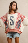 Freedom Stitch Patchwork Top