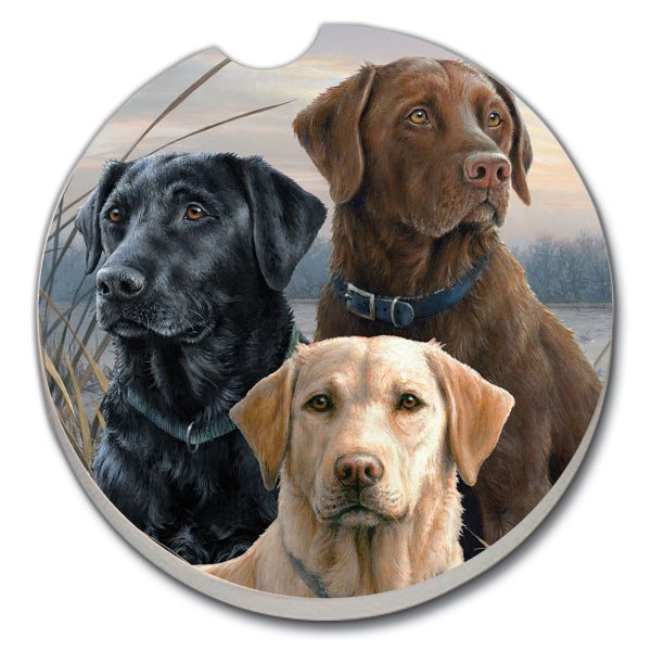 Hunting Dogs Car Coaster