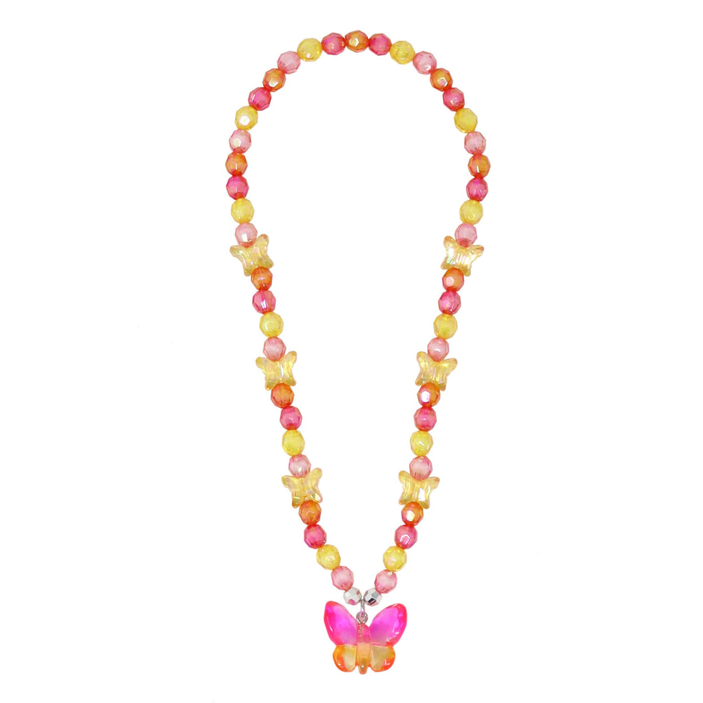 Rainbow Butterfly Nacklace