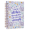 I Can Do All This Large Wirebound Hardcover Journal