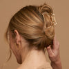 Narelle Gold Waterproof Twisted Hoop Earrings