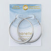 Narelle Silver Waterproof Chunky Hoop Earrings