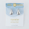 Narelle Silver Waterproof Tear Drop Earrings