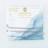 Narelle Silver Waterproof Twisted Chain Bracelet Set