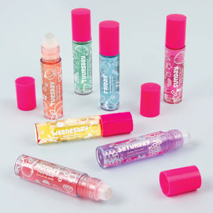 Days of the Week Rollerball Lip Gloss Set