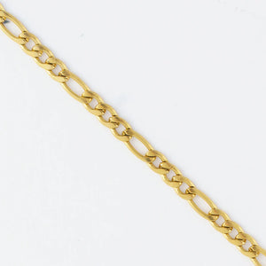 Narelle Gold Waterproof Figaro Chain Necklace