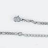 Narelle Silver Waterproof Figaro Chain Necklace