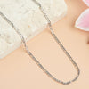 Narelle Silver Waterproof Figaro Chain Necklace