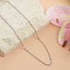 Narelle Silver Waterproof Twisted Chain Necklace