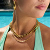 Narelle Gold Waterproof Chunky Chain Necklace