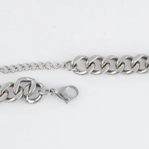 Narelle Silver Waterproof Chunky Chain Necklace