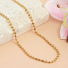 Narelle Gold Waterproof Ball Chain Necklace