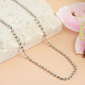 Narelle Silver Waterproof Ball Chain Necklace