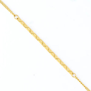 Narelle Gold Waterproof Multi Box Chain Necklace