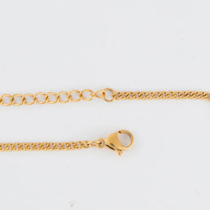 Narelle Gold Waterproof Multi Box Chain Necklace