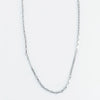 Narelle Silver Waterproof Multi Box Chain Necklace