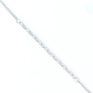 Narelle Silver Waterproof Multi Box Chain Necklace
