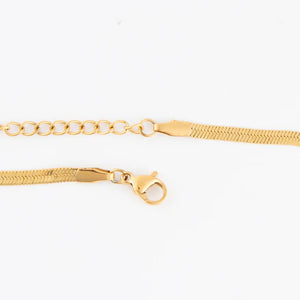 Narelle Gold Waterproof Snake Chain Necklace
