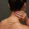 Narelle Gold Waterproof Snake Chain Necklace