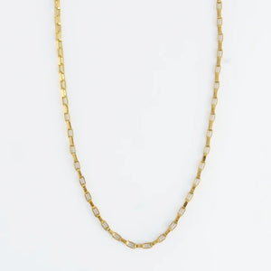 Narelle Gold Waterproof Box Chain Necklace