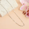 Narelle Silver Waterproof Paperclip Chain Necklace
