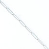 Narelle Silver Waterproof Paperclip Chain Necklace