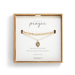 Sacred Heart Gold Bracelet