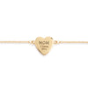 Mom, I Love You Art Heart Bracelet