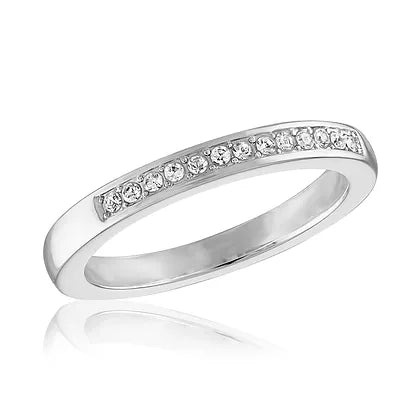 Channel Set CZ Stack Ring