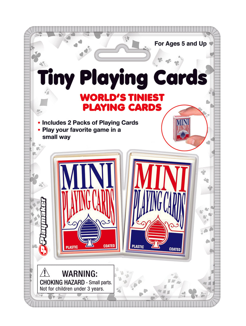 World's Tiniest Playing Cards