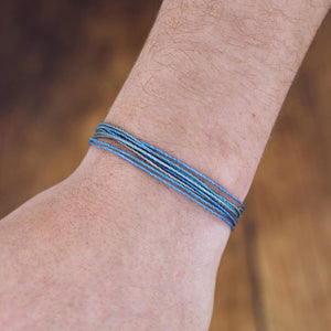 Alpine Blue Pura Vida Original Bracelet