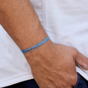 Alpine Blue Pura Vida Original Bracelet