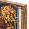 Porch Steps & Pumpkins Block Sign