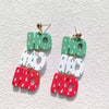 Ho Ho Ho Holiday Dangle Earrings