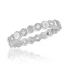 Honeycomb Eternity Stacks Ring