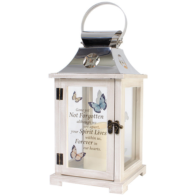 Butterfly Memorial "Forever In Our Hearts" Lantern