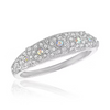 Vintage Detailed CZ Stacks Ring