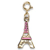 CHARM IT! Gold Eiffel Tower Charm