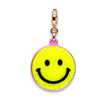 CHARM IT! Gold Glitter Smiley Face Charm