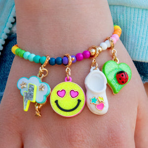 CHARM IT! Gold Rubber Clog Charm