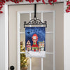 Christmas Eve Linen Garden Flag